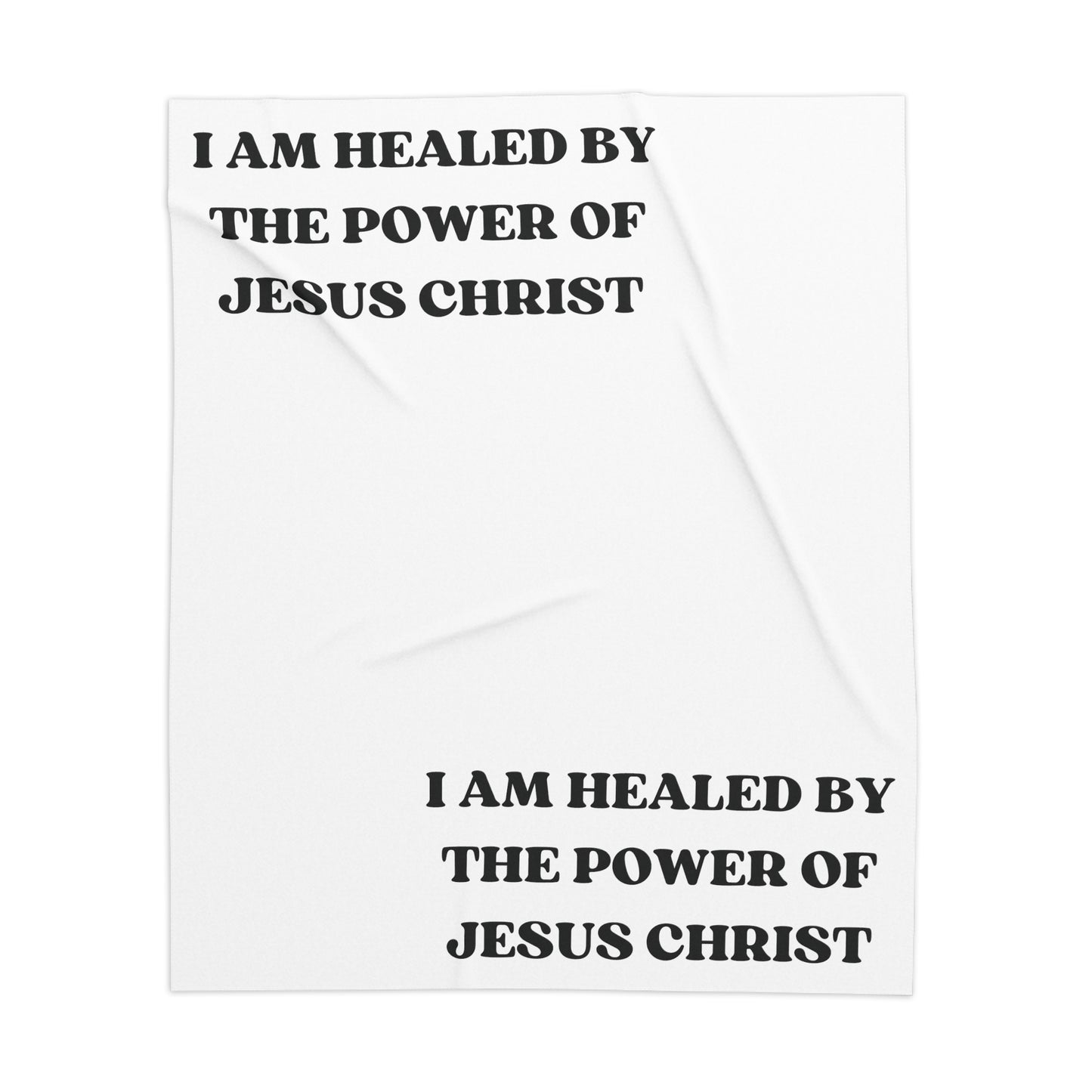 "I Am Healed" Blanket