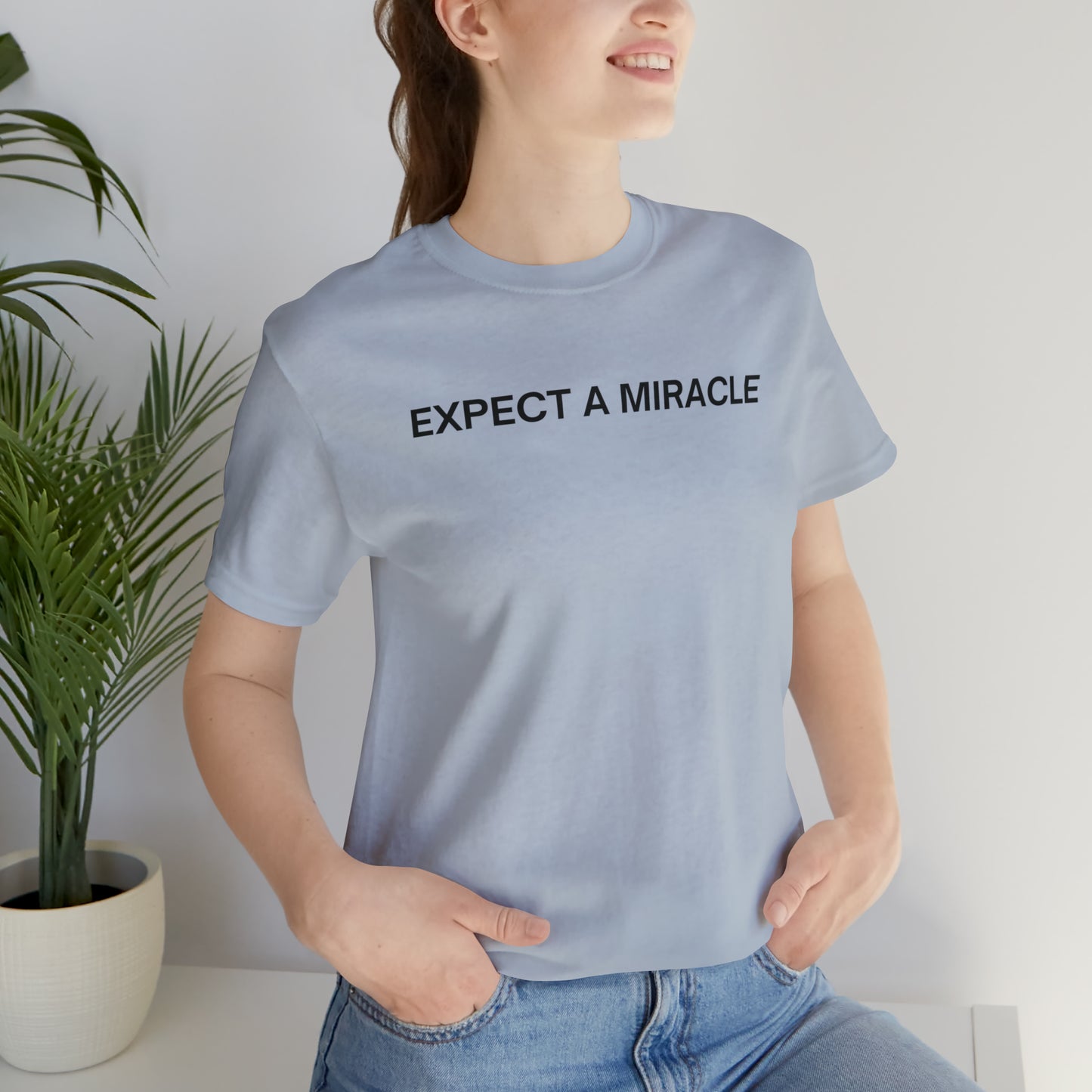 "Expect a Miracle" Short Sleeve Tee