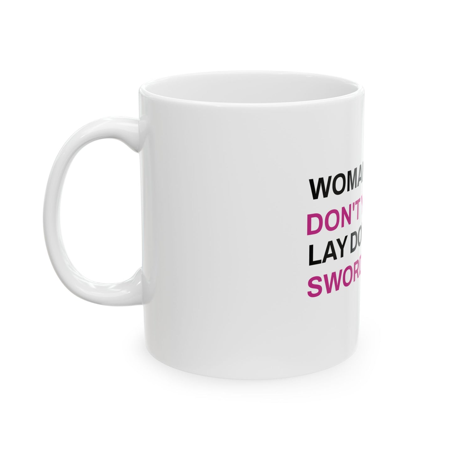 SWORD Ceramic Mug, (11oz, 15oz)